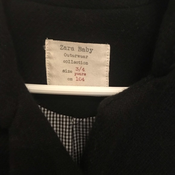 Zara size 3/4 coat - Picture 3 of 4